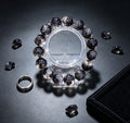 Pure Natural Crystal Black Rutilated Quartz Bracelet