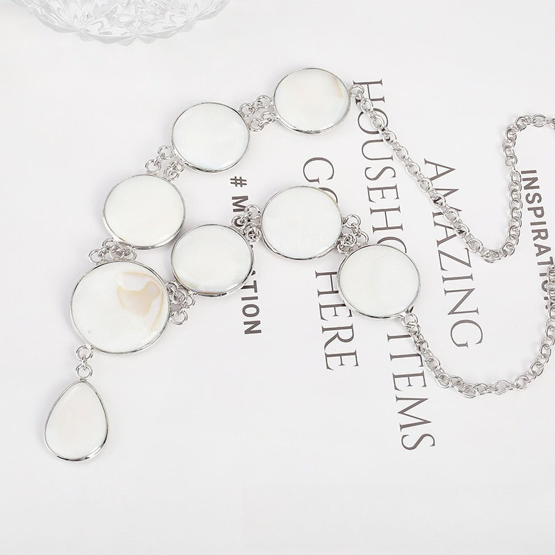 Ocean Love Natural Shell Women's High-End Necklace Pendant