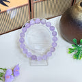 Pure Natural Crystal Amethyst Bracelet Light Purple