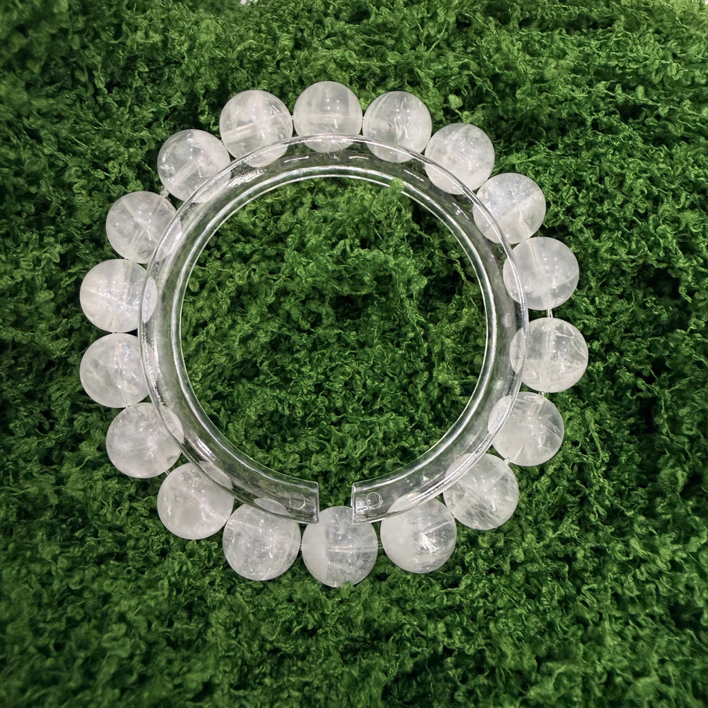 Pure Natural Crystal Clear Quartz Bracelet