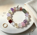 multi-gemmed crystal bracelet