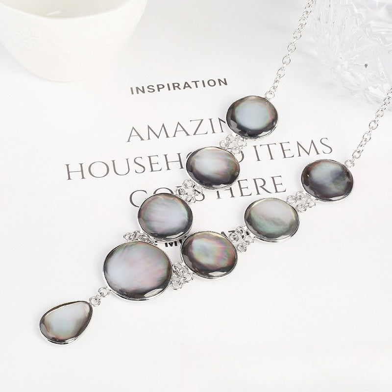 Ocean Love Natural Shell Women's High-End Necklace Pendant