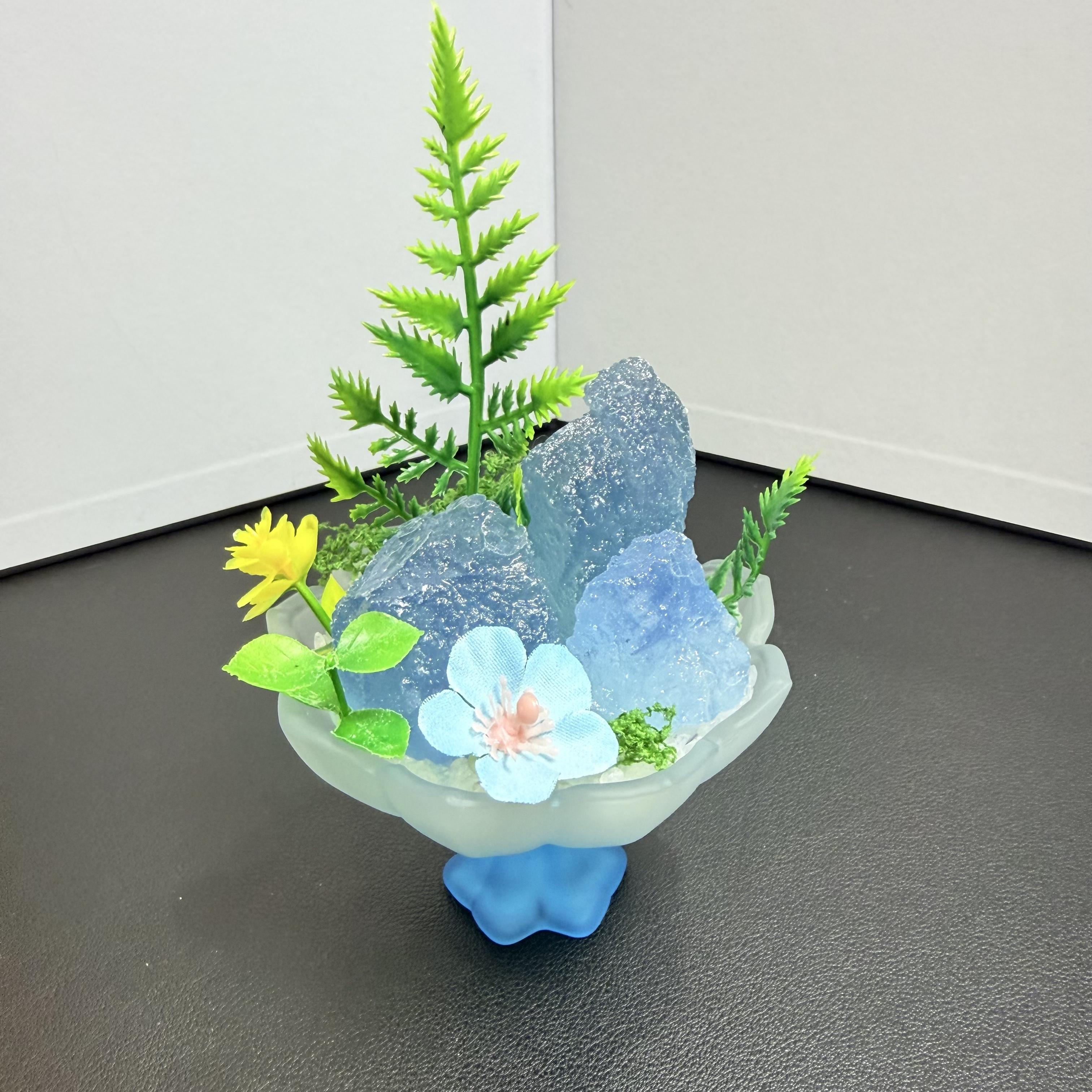 [Plant 1] Potted Plant DIY with Aquamarine