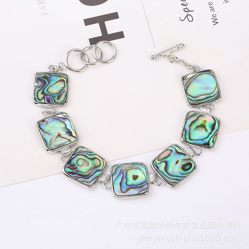 New Natural Abalone Shell Vintage Pendant DIY Bracelet, Necklace, and Earring Accessories