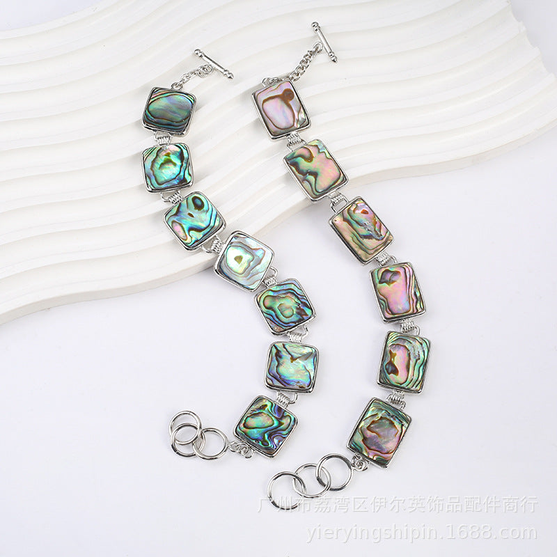 New Natural Abalone Shell Vintage Pendant DIY Bracelet, Necklace, and Earring Accessories