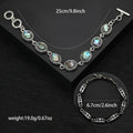 Fashionable natural abalone shell bracelet accessories, teardrop and round abalone shell bracelets, handcrafted in the factory