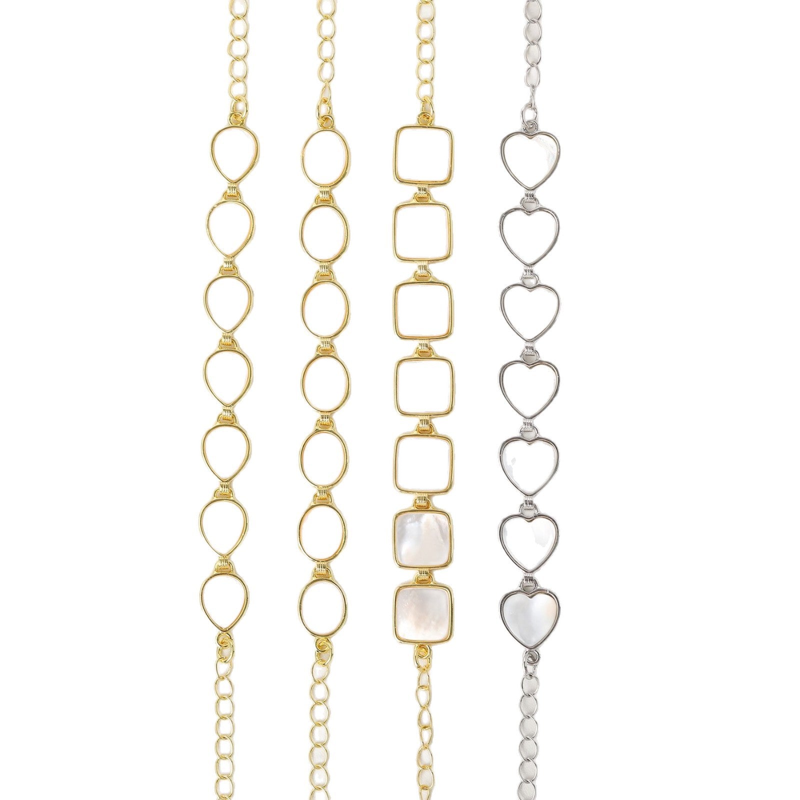 Natural White Mother-of-Pearl "Quiet Luxury" Bracelet – A French-style, gentle white mother-of-pearl bracelet; a versatile, sophisticated piece perfect for everyday wear.