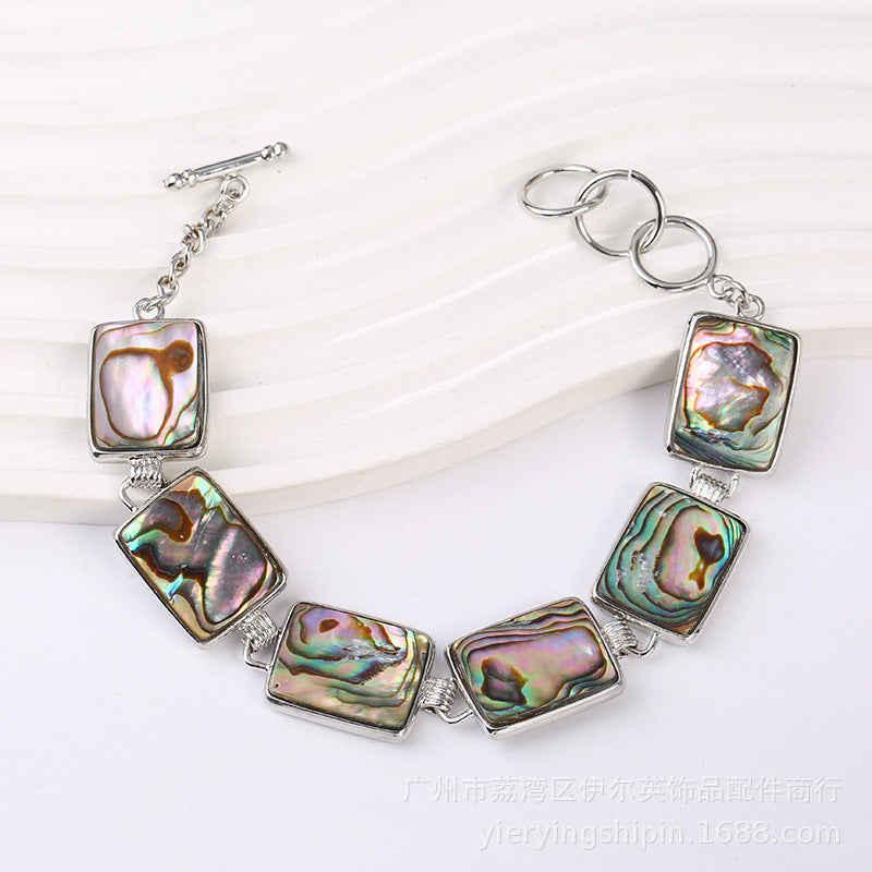 New Natural Abalone Shell Vintage Pendant DIY Bracelet, Necklace, and Earring Accessories