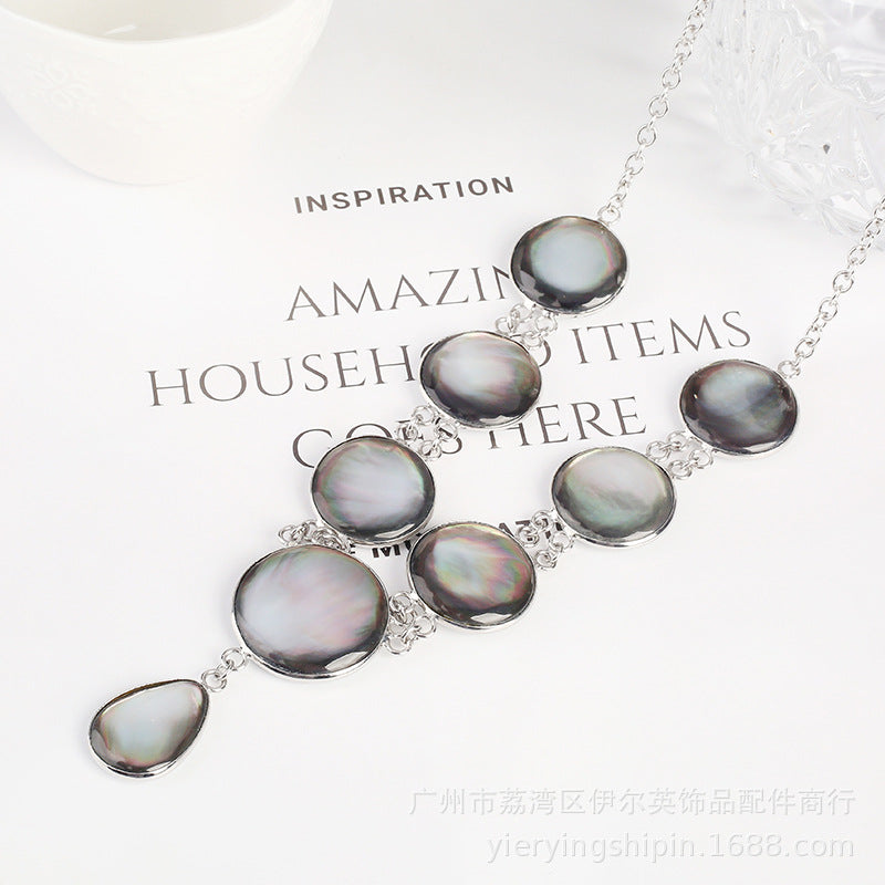 Ocean Love Natural Water Pearl Women's High-End Necklace Pendant