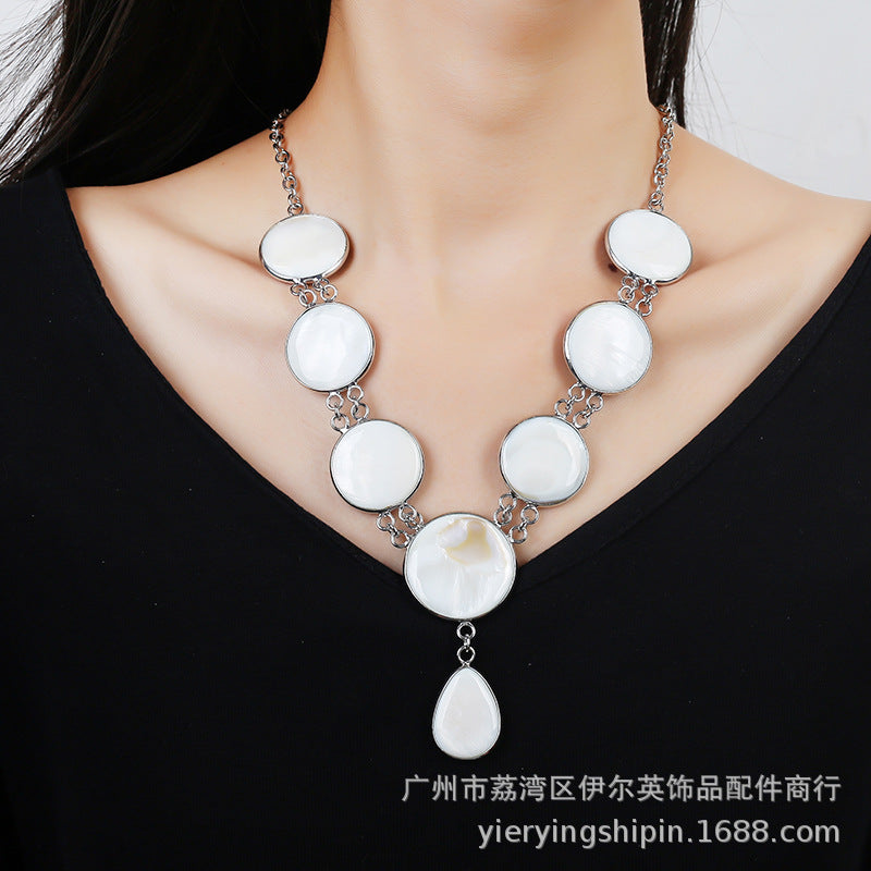 Ocean Love Natural Water Pearl Women's High-End Necklace Pendant