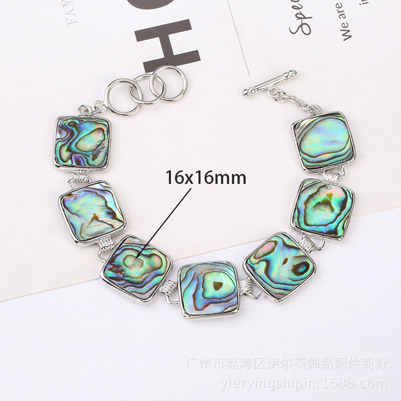 New Natural Abalone Shell Vintage Pendant DIY Bracelet, Necklace, and Earring Accessories