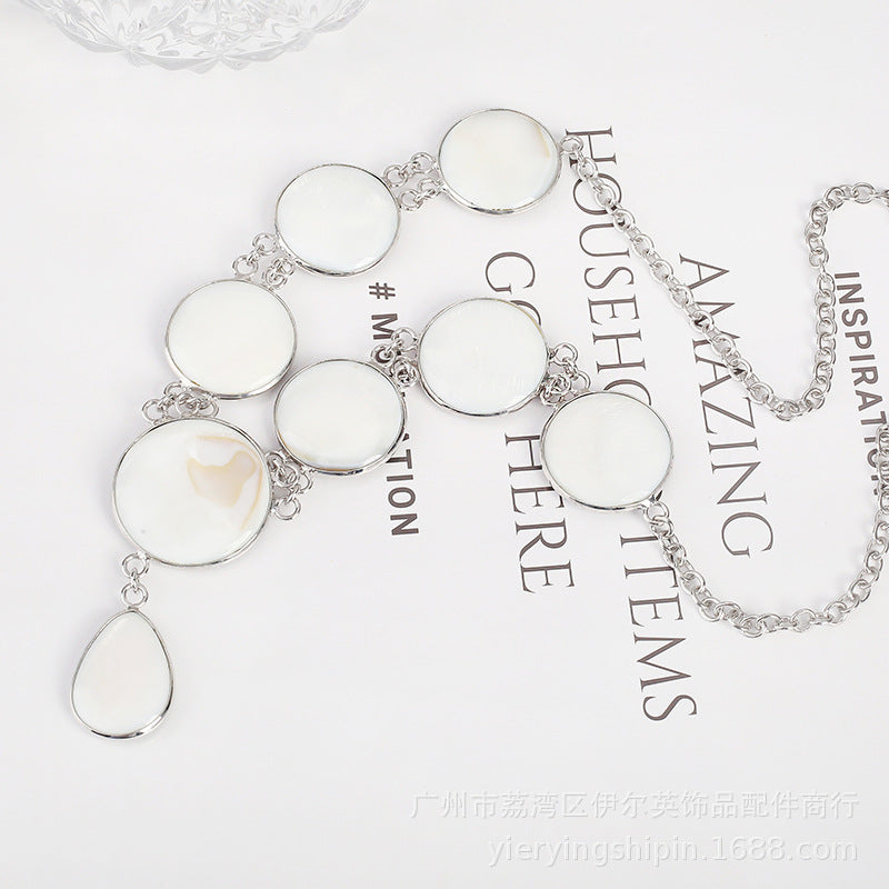 Ocean Love Natural Water Pearl Women's High-End Necklace Pendant